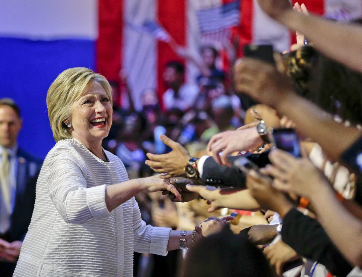 Hillary Clinton Wins California Capping Historic Race 