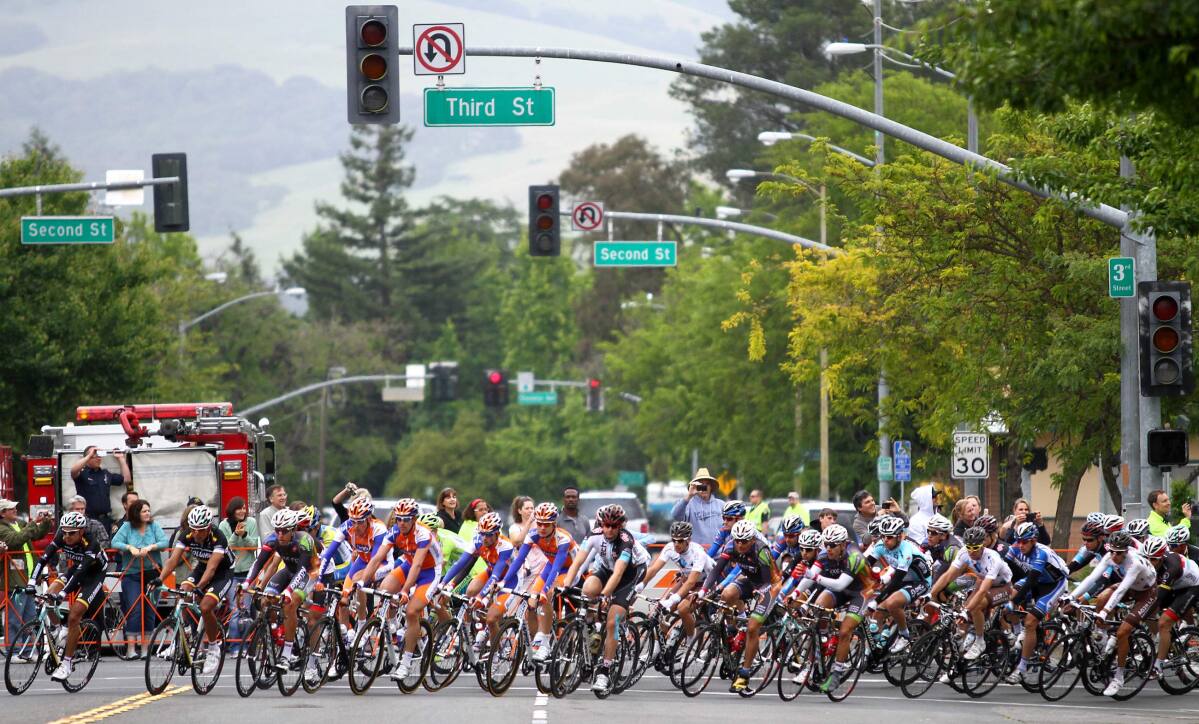Tour of California cycling route to include downtown Santa Rosa, west