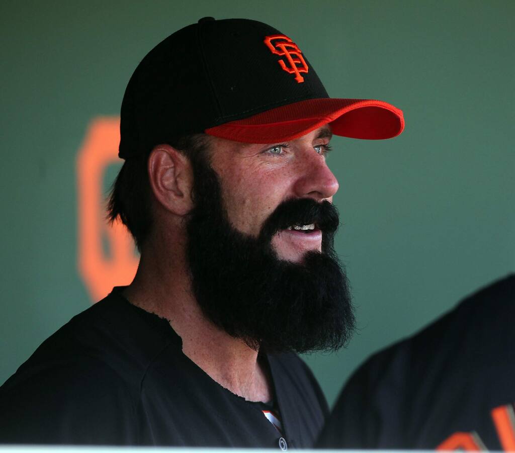 Ex-MLB pitcher Brian Wilson shaved off his beautiful beard and