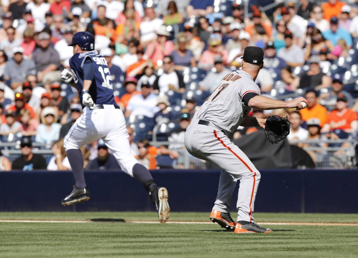 Cue the fog: Brandon Belt's 10th-inning homer and a series of escapes lead  Giants to a win at Arizona - The Athletic