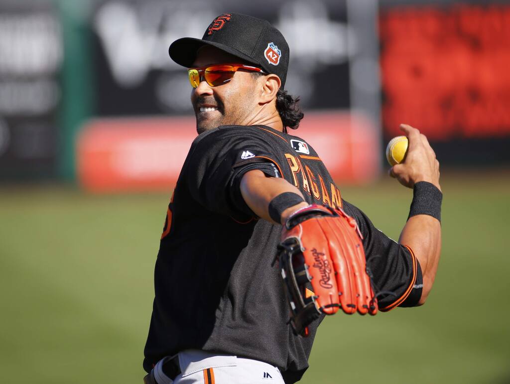 Angel Pagan ready to accept new left field role for Giants