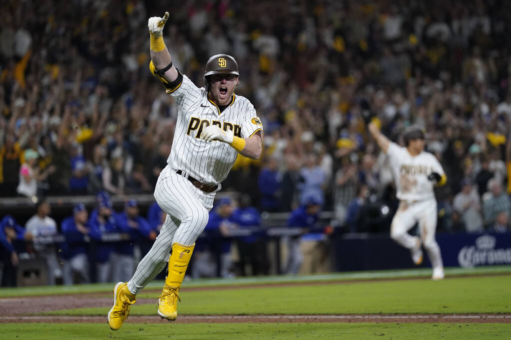Padres bounce Dodgers from playoffs with 5-3 win, advance to first NLCS  since 1998 - CBS Los Angeles