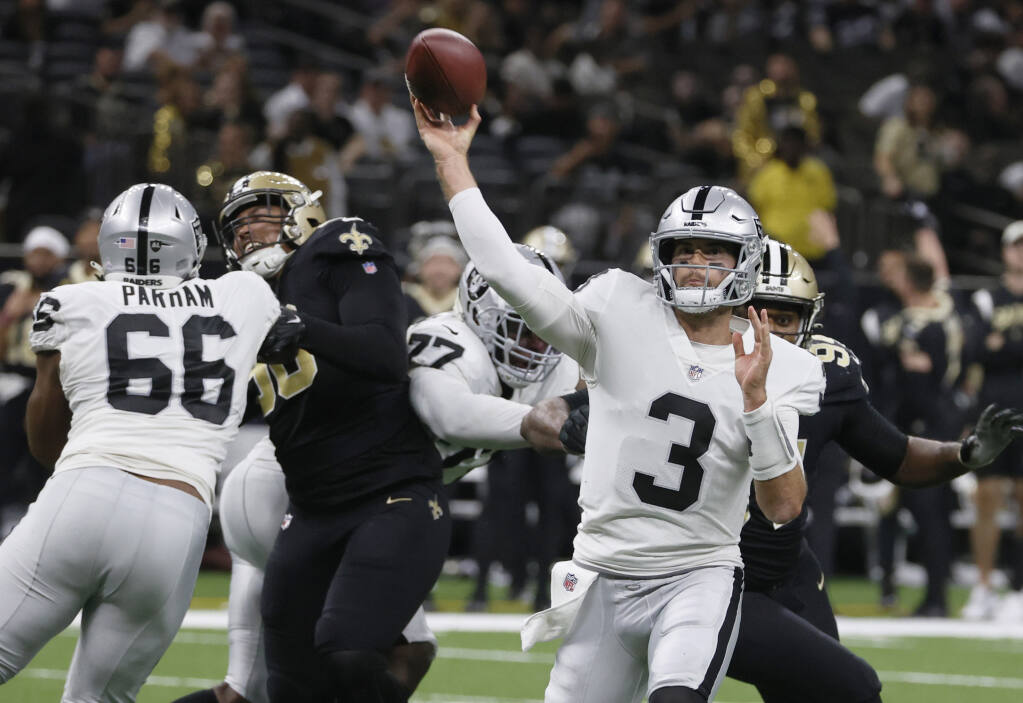 49ers' top-ranked defense major challenge for new Raiders QB