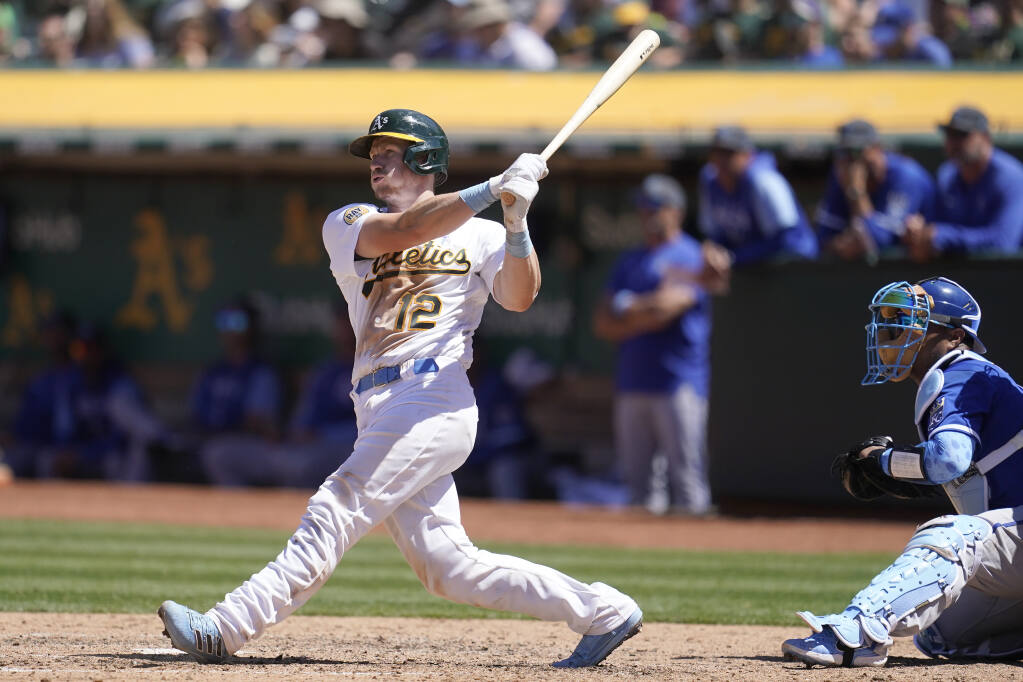 A's pitchers 3-hit Royals, Seth Brown, Sean Murphy homer in 4-0 win