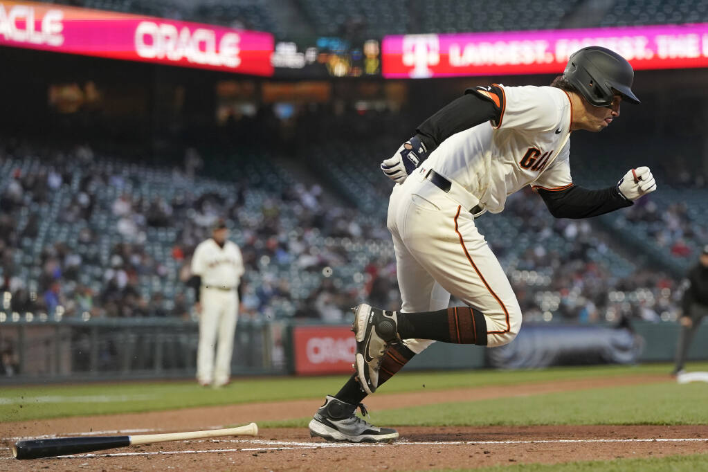 Mike Tauchman has 3 hits in San Francisco debut, Giants beat