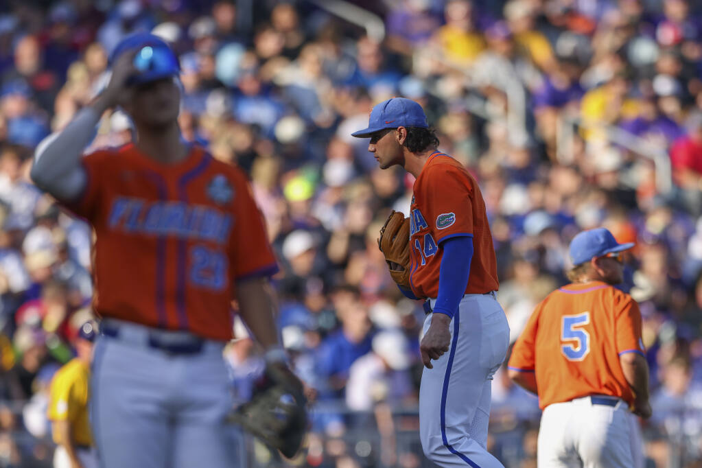 Most runs in a College World Series game: Jac Caglianone, Florida make  history in rout of LSU