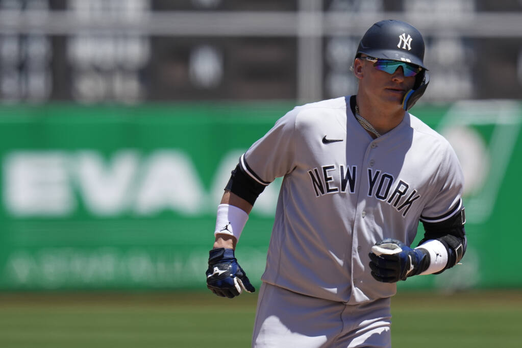 Isiah Kiner-Falefa's first homer of season comes at good time for Yankees