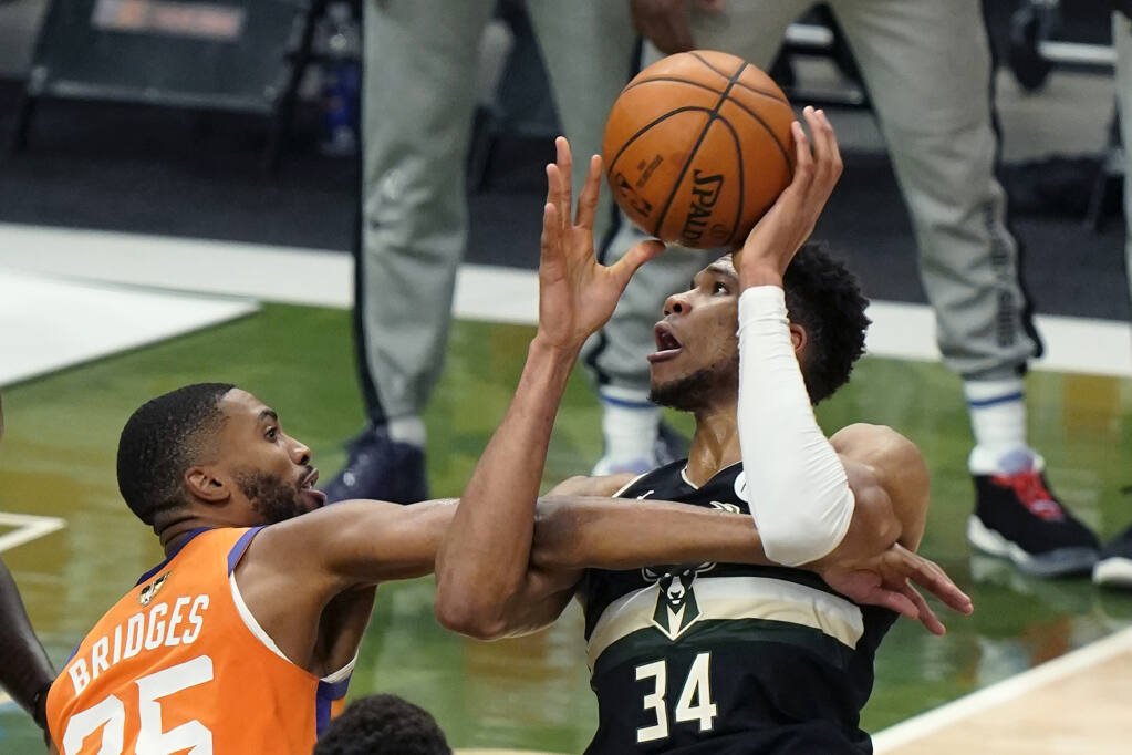 Giannis Antetokounmpo scores 50 points in Game 6 of NBA Finals