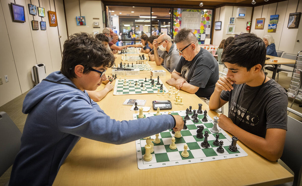 Benefield: Student-founded chess club connects generations in Sebastopol