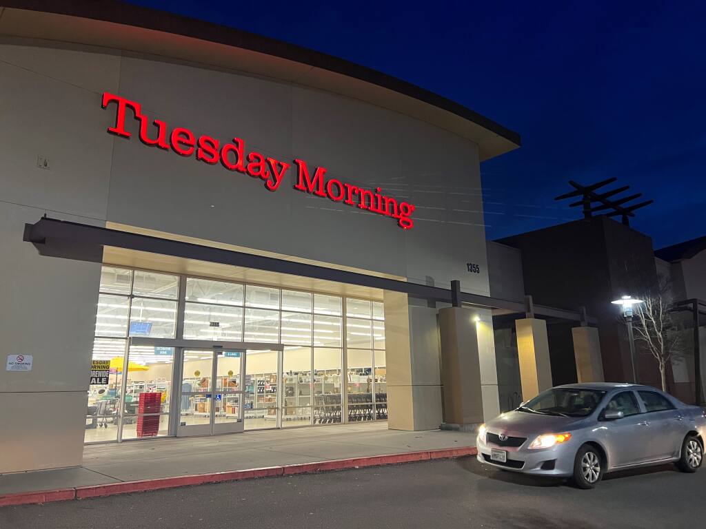 Tuesday Morning files 2nd bankruptcy in 3 years, will close hundreds of  stores, including in the North Bay