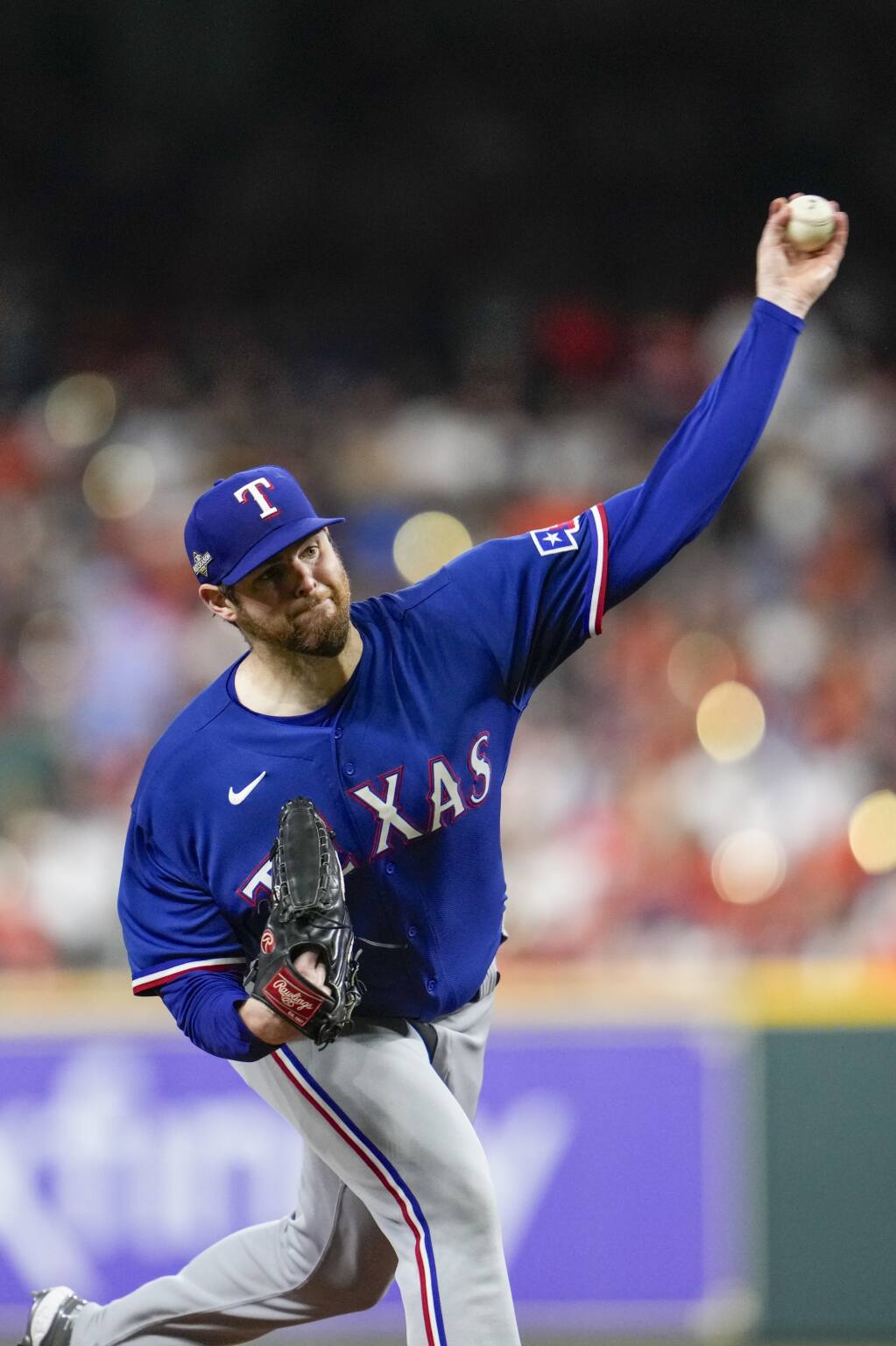 Jordan Montgomery shuts out Astros, Leody Taveras homers as Rangers get 2-0  win in Game 1 of ALCS