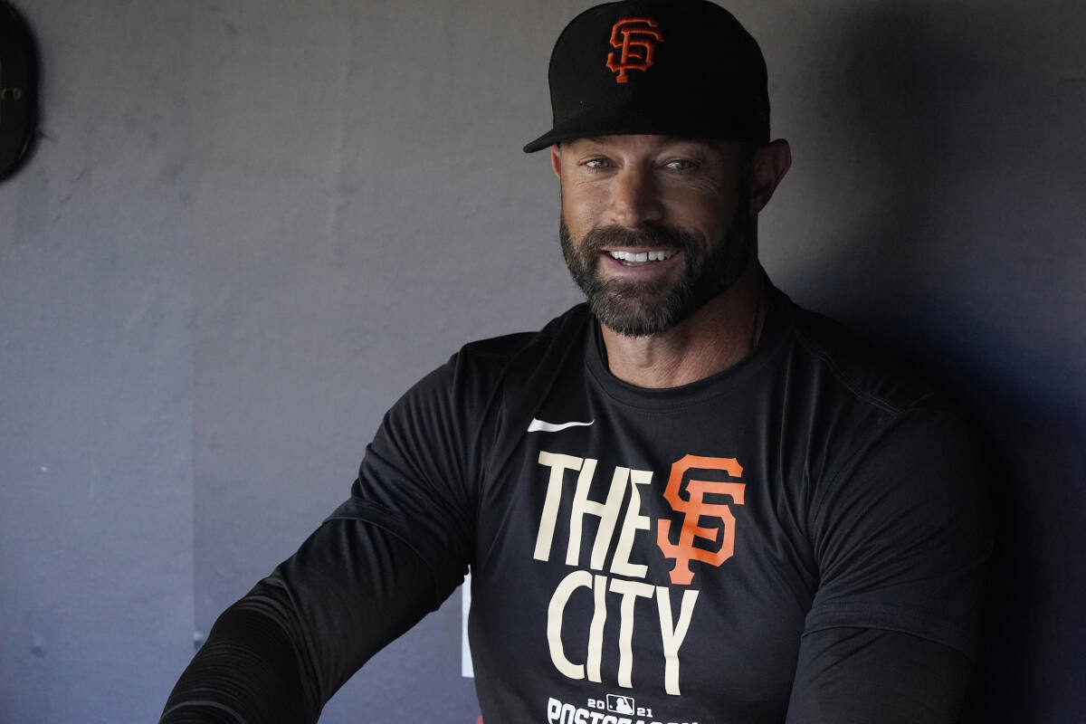 Nevius: Sneakers, songs and some baseball with Giants' Gabe Kapler