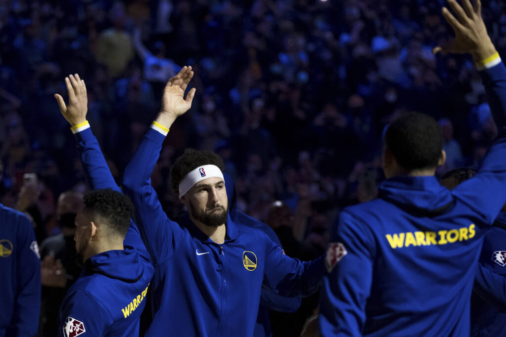When Warriors Klay Thompson returns, who loses minutes? - Golden