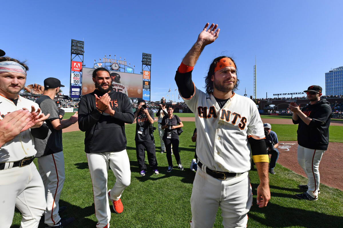 Brandon Crawford on injured list, might play 2023 finale