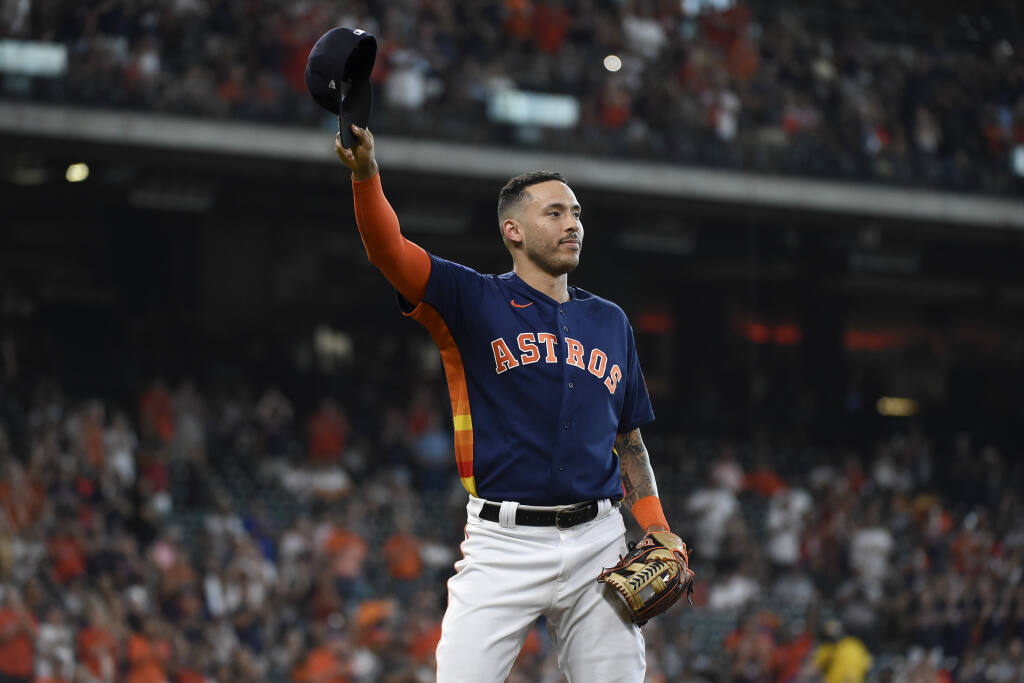 Yuli Gurriel launches HUGE 3-run home run to put Astros ahead early in ALCS  Game 6 vs Yankees 