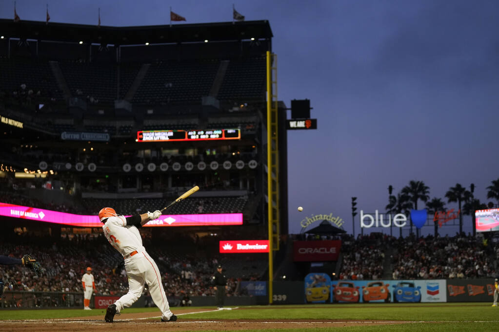 Thairo Estrada, Wilmer Flores hit home runs as Giants' offense comes alive  in 7-0 win over Rays