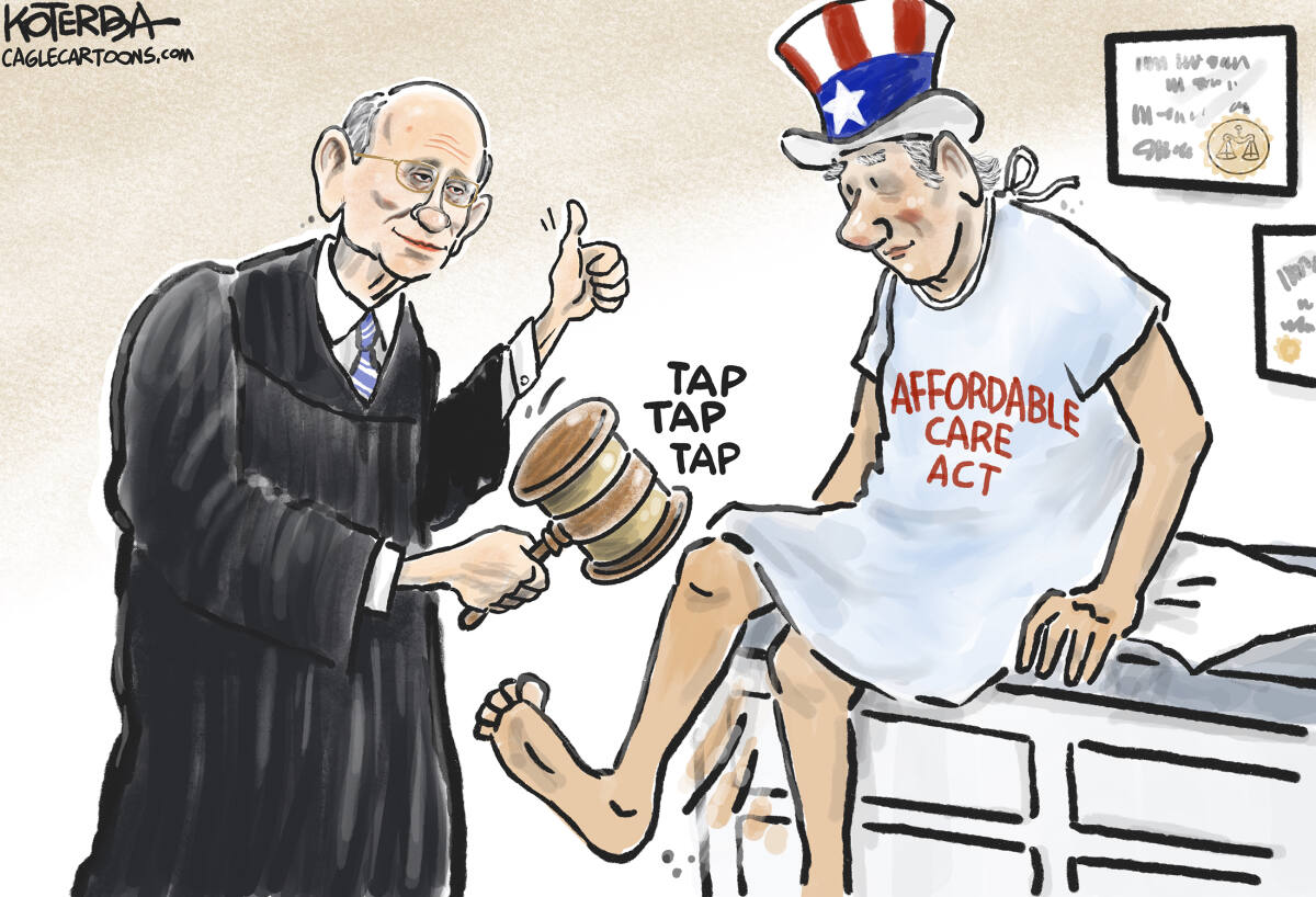 political cartoons obamacare unconstitutional