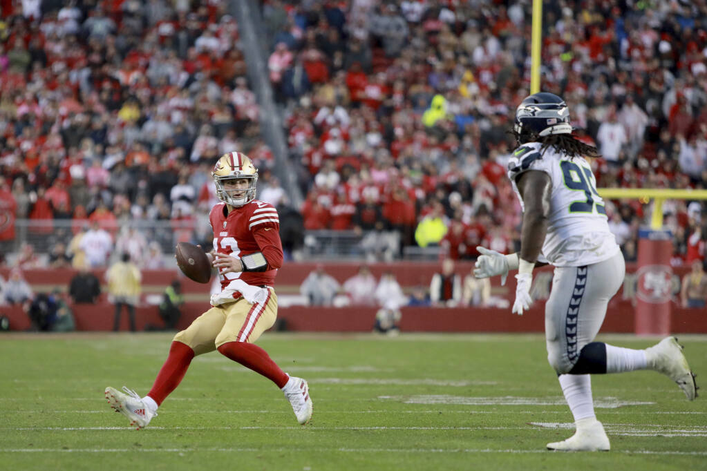 49ers' season plows into the playoffs with Brock Purdy ready but still  learning