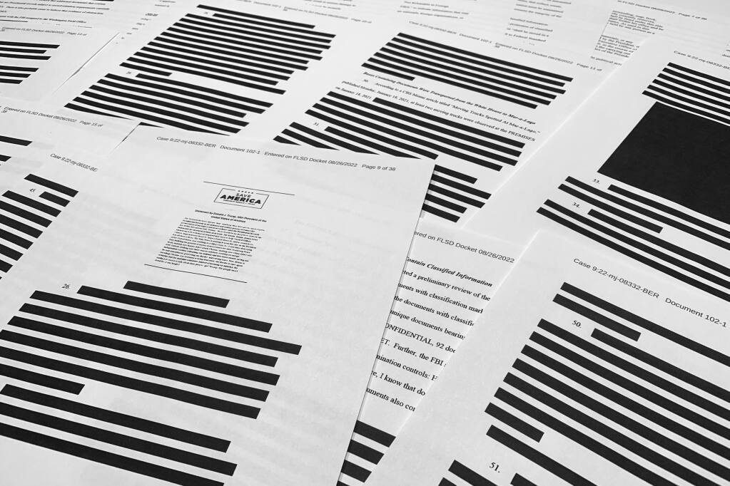 classified documents blacked out