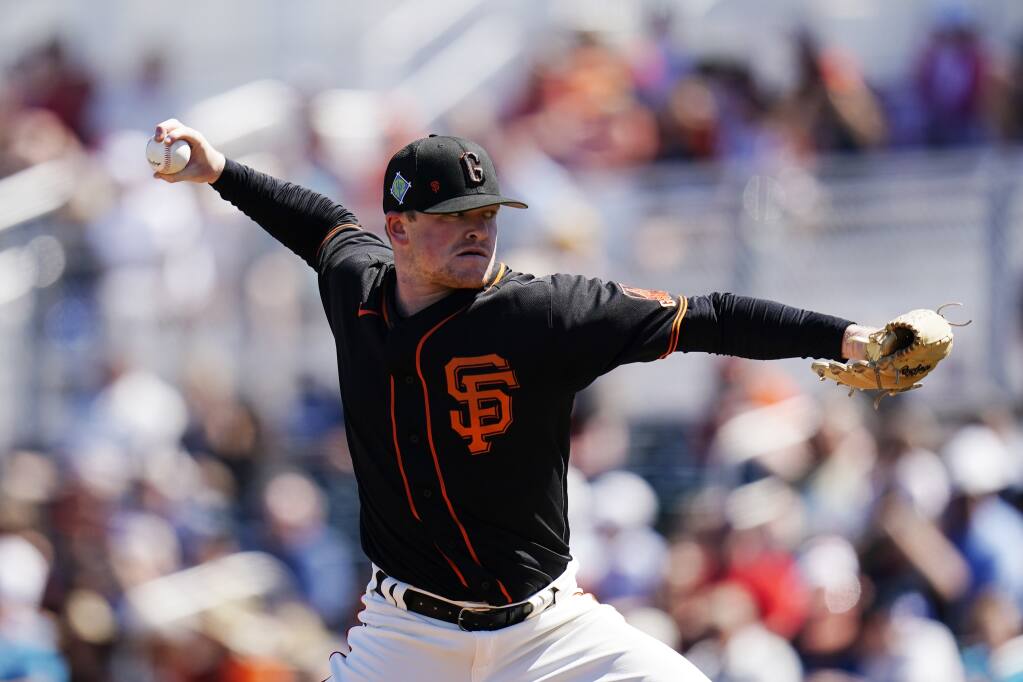 SF Giants' Webb realizes ace potential with Opening Day start
