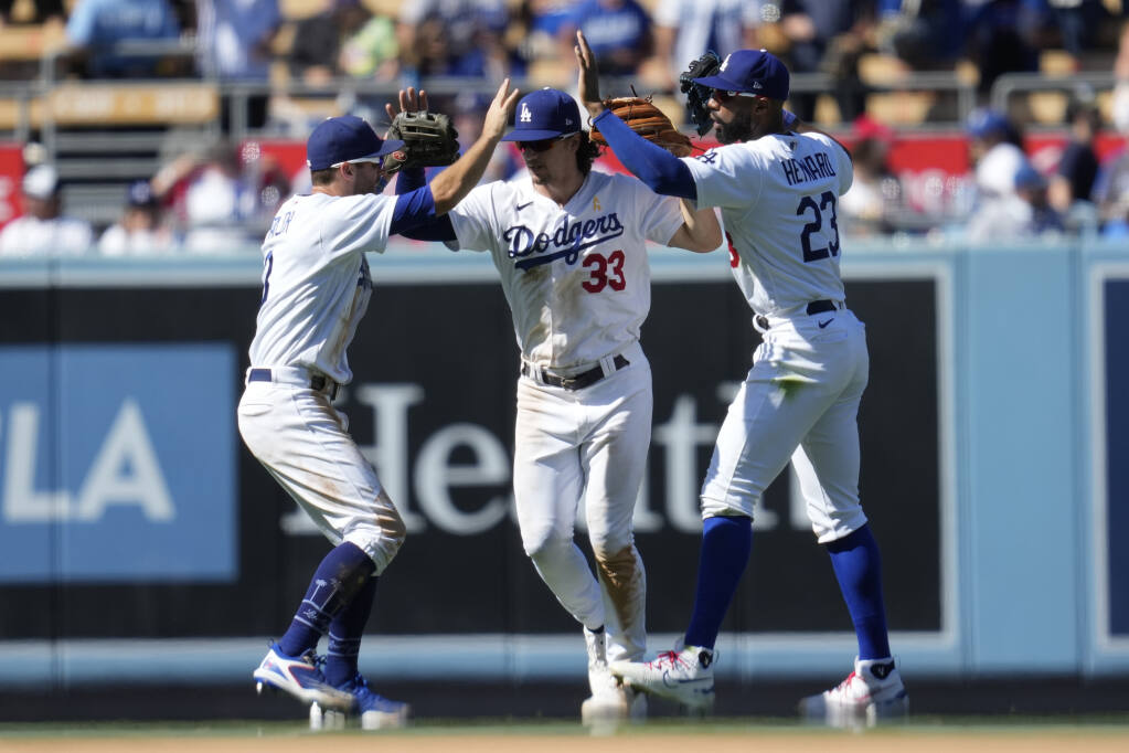 Dodgers beat the Braves 3-1 to avoid a 4-game series sweep in a