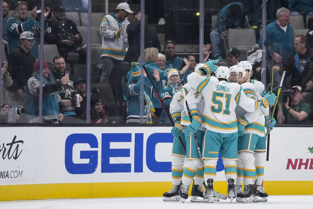 49ers players go wild after Sharks' incredible Game 7 win – KNBR