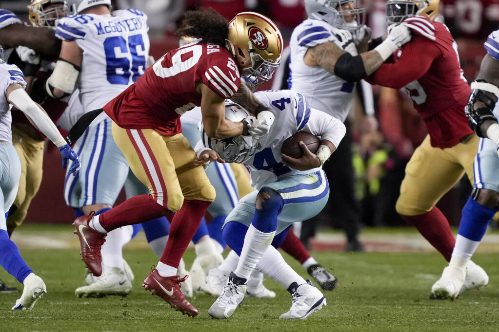 What channel is Cowboys vs. 49ers on today? Time, TV schedule for 2023 NFL playoff  game