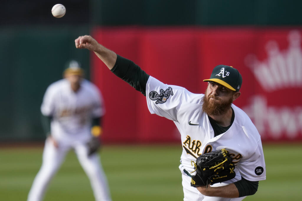 Paul Blackburn pitches A's to 2-1 victory over Yankees in Josh