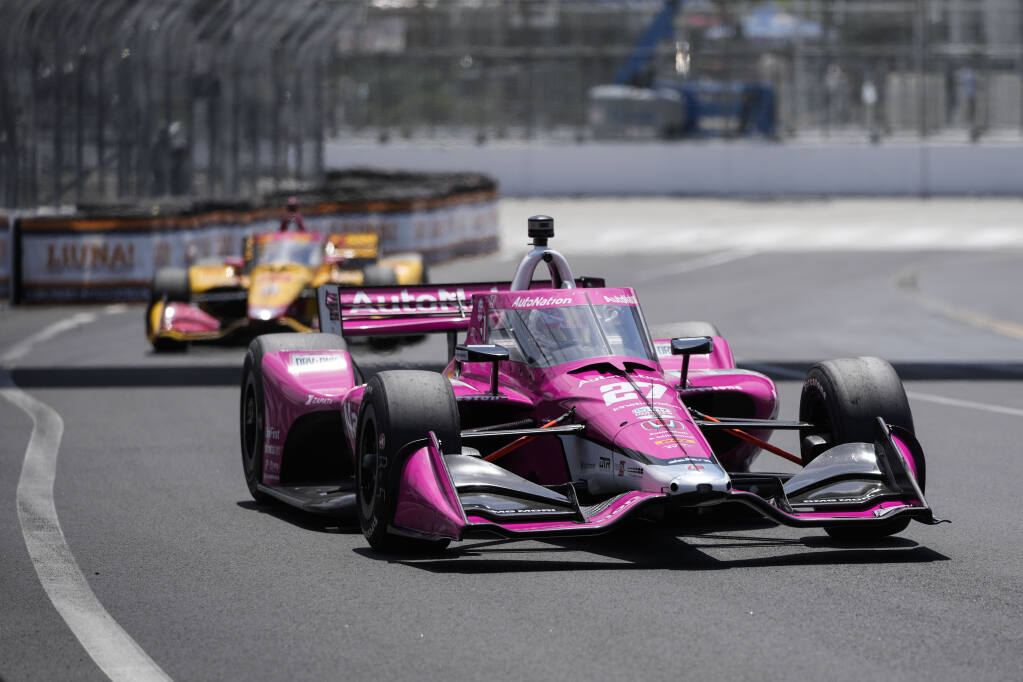 Kirkwood leads Andretti Indy Lights 1-2 on the streets of St Petersburg