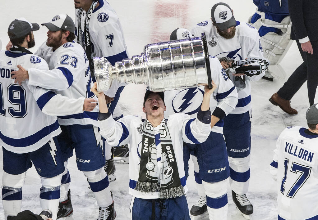 Tampa Bay Lightning win the NHL's Stanley Cup