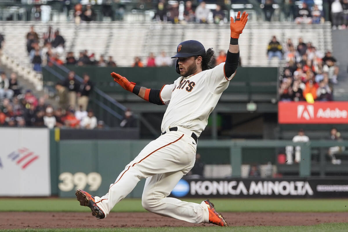 Now pitching for the San Francisco Giants, Brandon Crawford