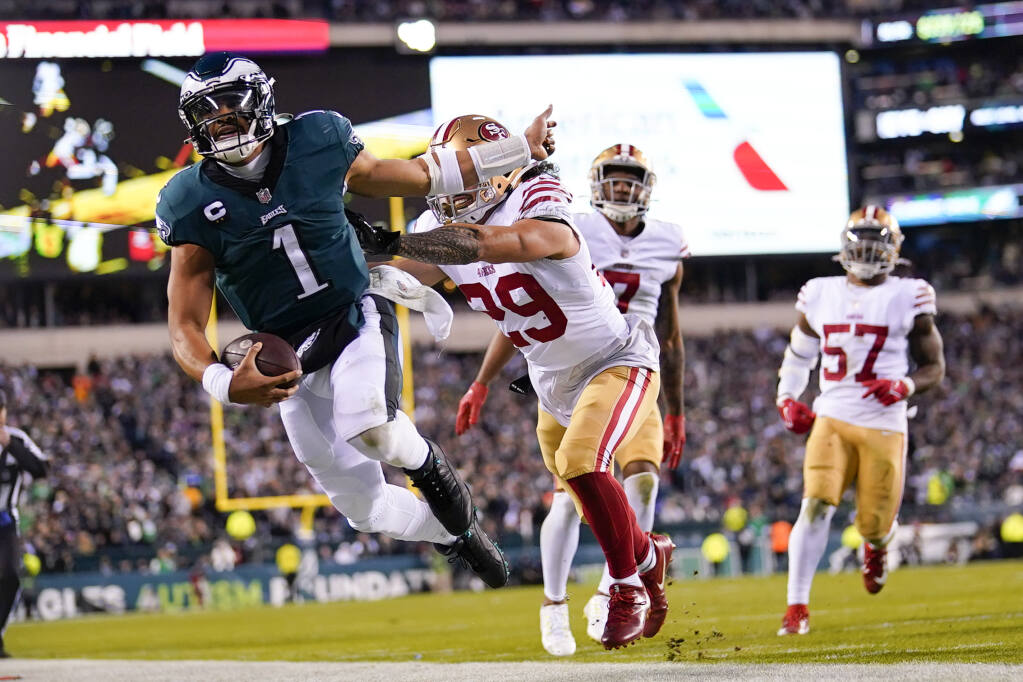 49ers vs Eagles is the biggest rivalry in the NFL right now 