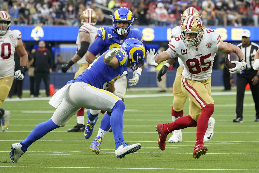 Star-studded Rams host surging 49ers in NFC title game