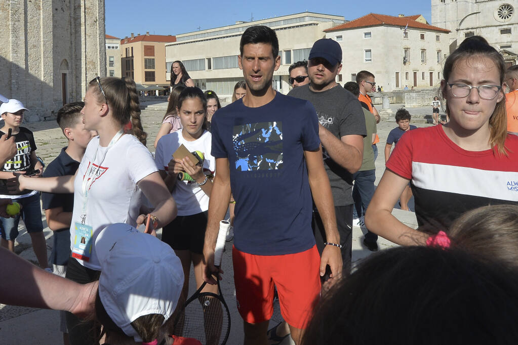 No 1 Novak Djokovic Wife Have Coronavirus After His Exhibitions