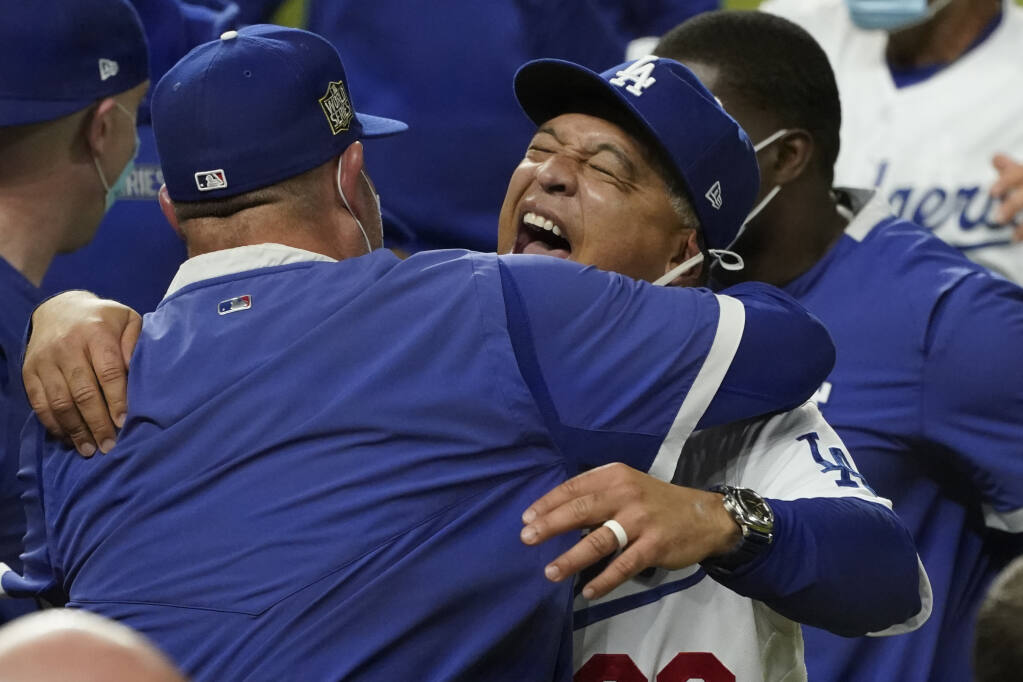 Photos: Dodgers win 2020 World Series title