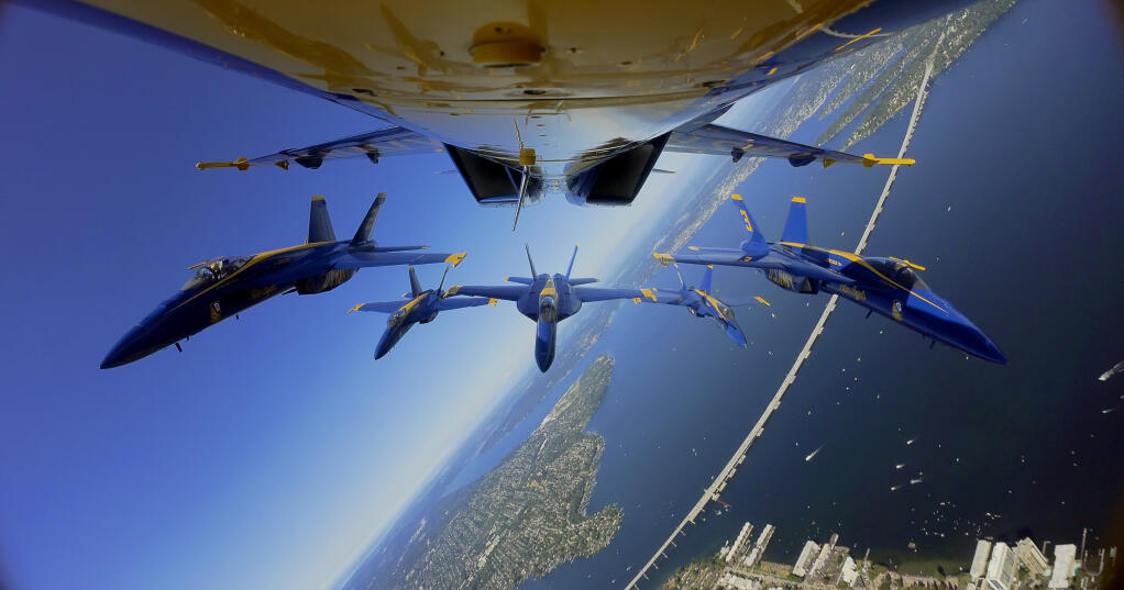 The Blue Angels' puts viewers in the 'box' with the elite flying squad -  The Press Democrat