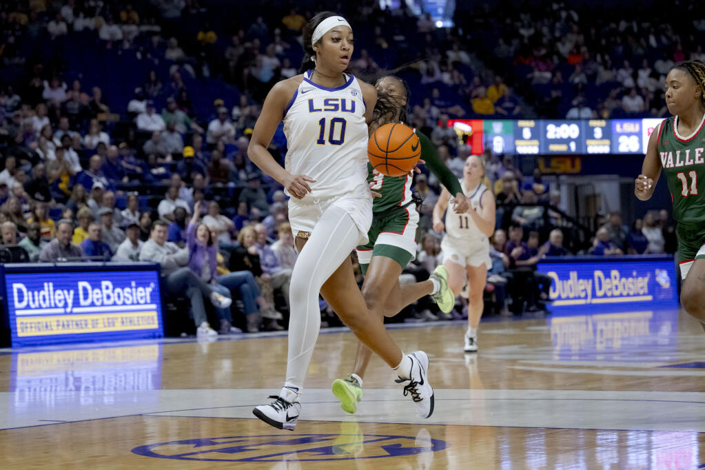 Angel Reese's unexplained absence brings unwanted scrutiny to No. 7 LSU and coach Kim Mulkey - The Press Democrat