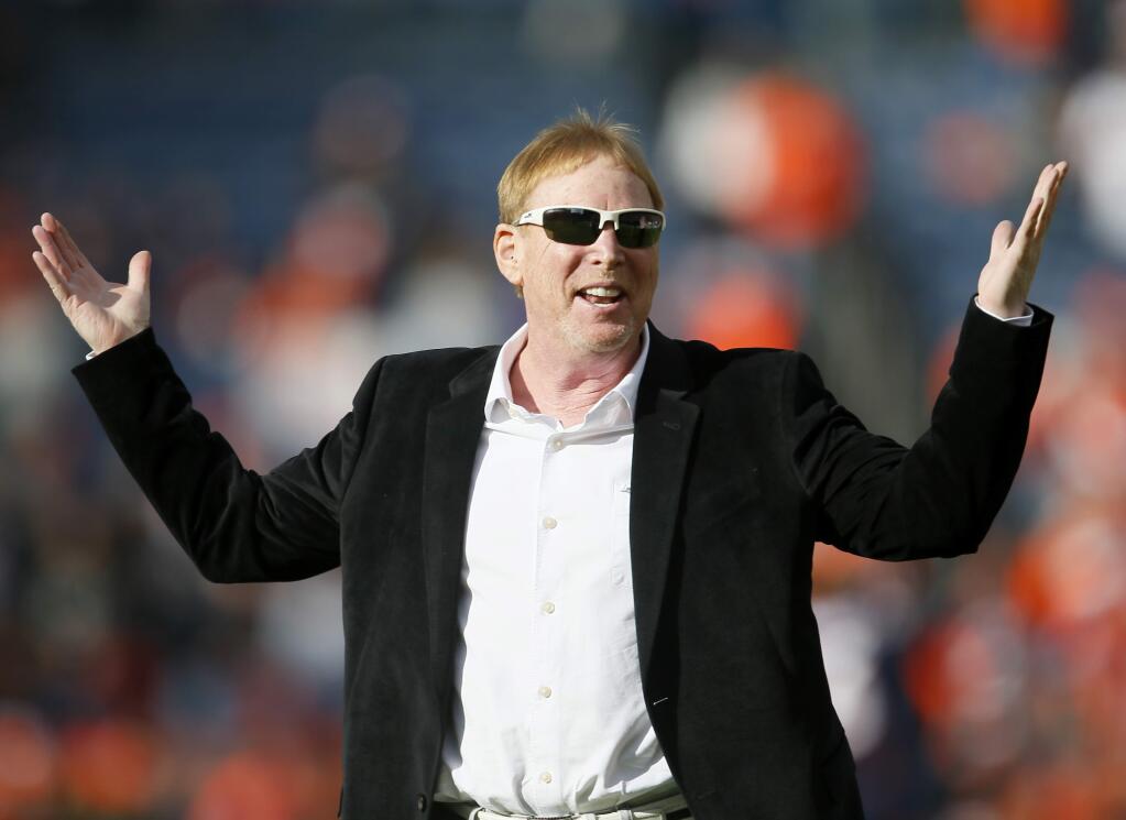 Lowell Cohn: Despite rejection by NFL, Raiders owner Mark Davis could still  earn respect - The Press Democrat