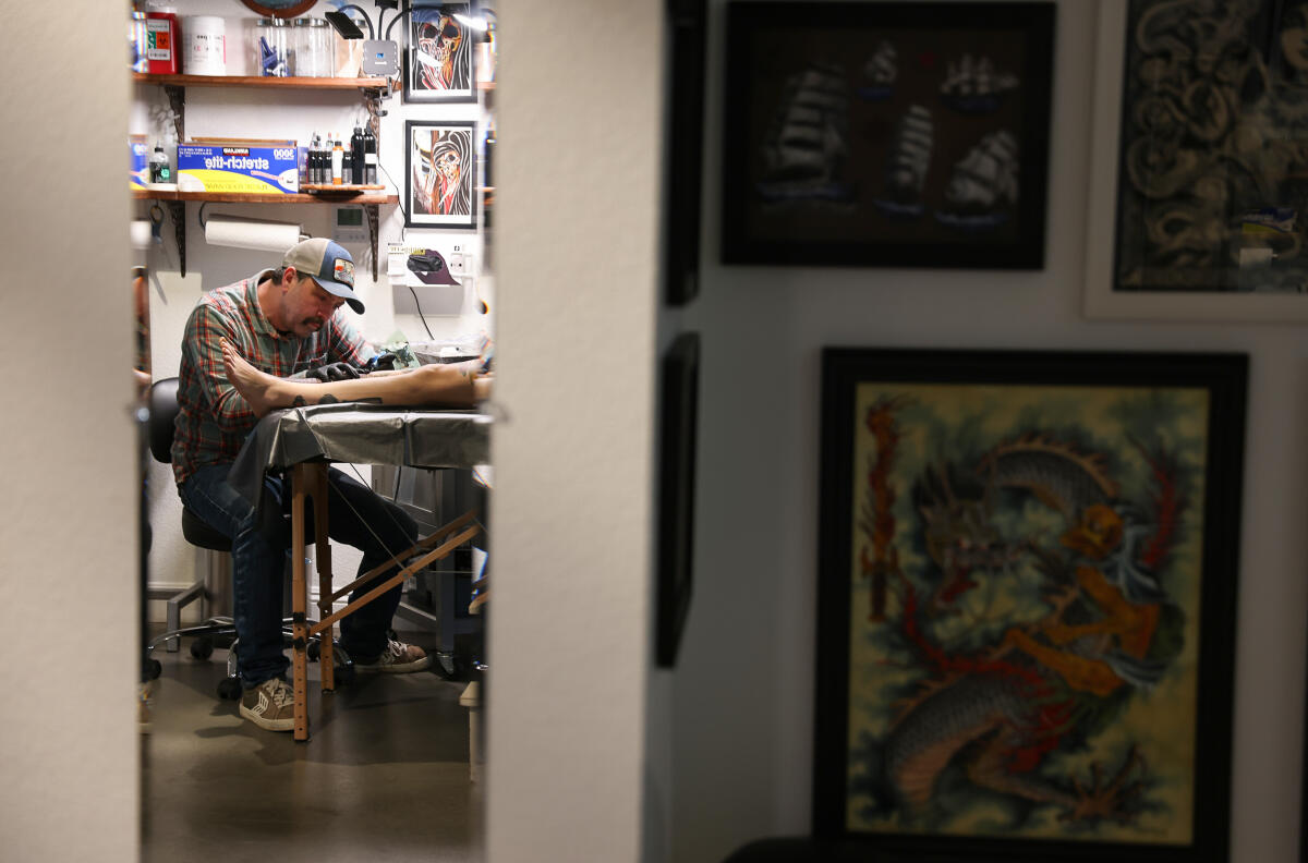 Sebastopol tattoo artist helps tell stories through his elaborate