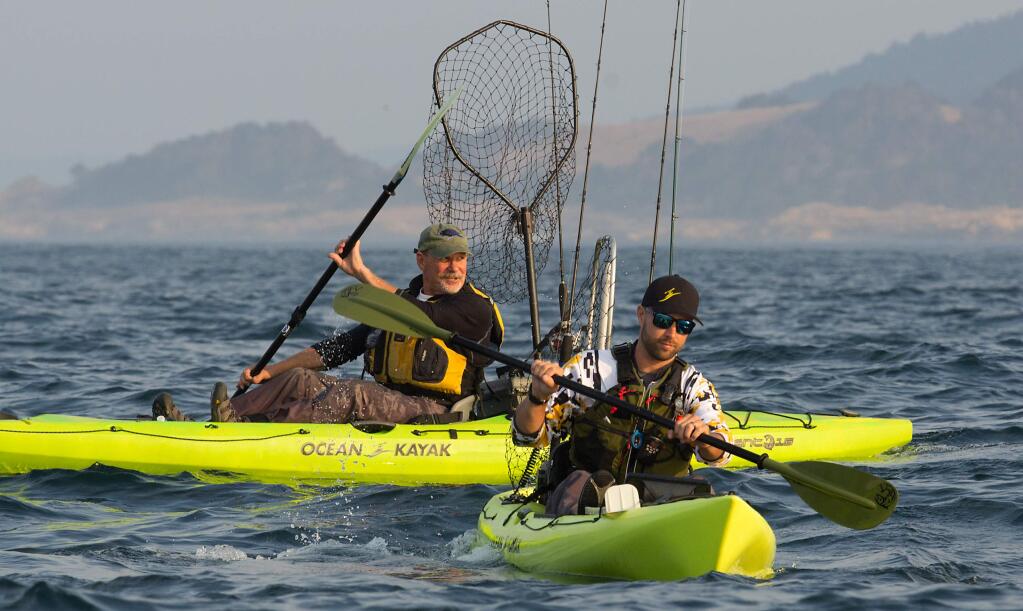 Kayak fishing has strong following among Sonoma Coast anglers