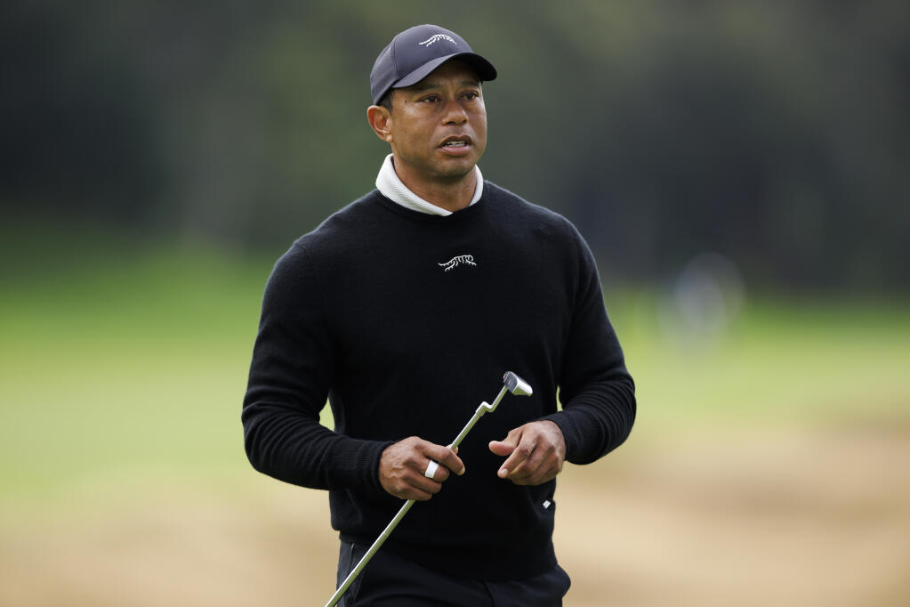 Tiger Woods is wearing many hats at Riviera. He just doesn't have many  answers - The Press Democrat