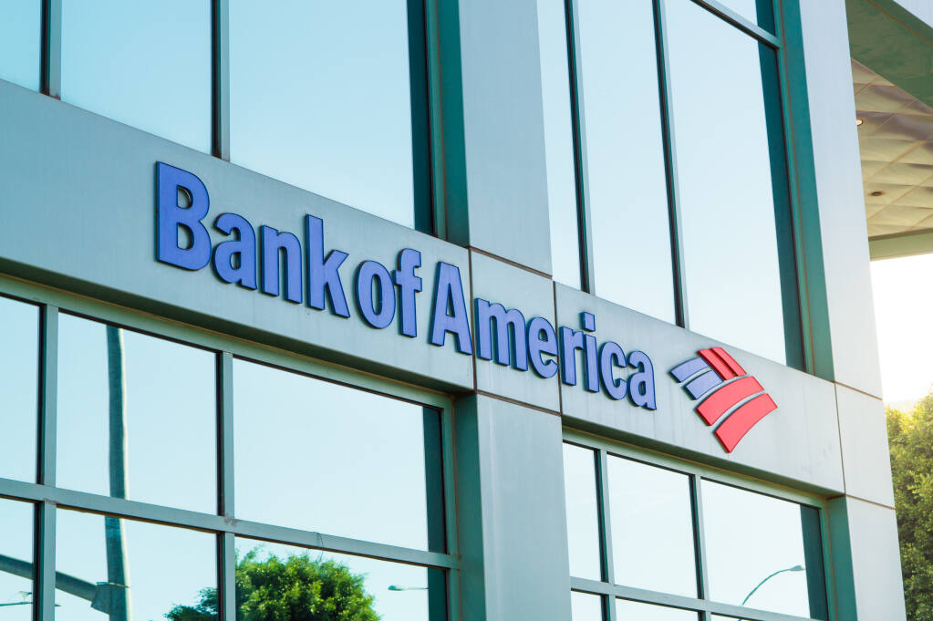 When will Bank of America reopen Sonoma County locations?