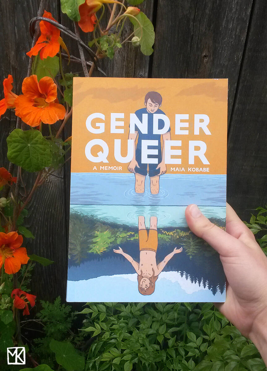 Maia Kobabe wrote “Gender Queer,” a book is only part of Kobabe’s story — a personal narrative that has served as an inspiration to young people who have grappled with questions about gender identity. The book is available in Spanish. (Maia Kobabe)