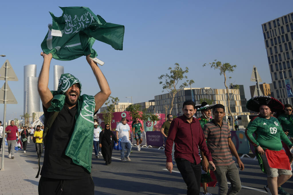 Saudi fans rejoice after historic World Cup win over Argentina, Qatar  World Cup 2022 News
