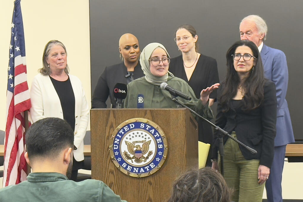 Turkish Tufts University student back in Boston after release from Turkish Tufts University student back in Boston after release from