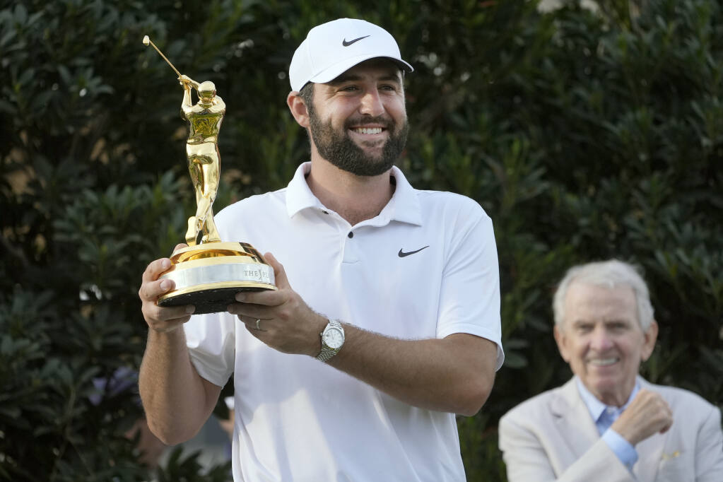 Scottie Scheffler goes back-to-back in Players Championship in Sunday  thriller at Sawgrass