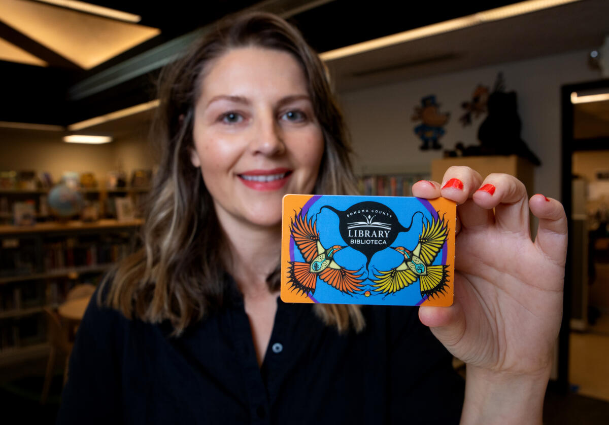 Sonoma County Library debuts new library cards The Press Democrat Sonoma County Library debuts new library cards The Press Democrat