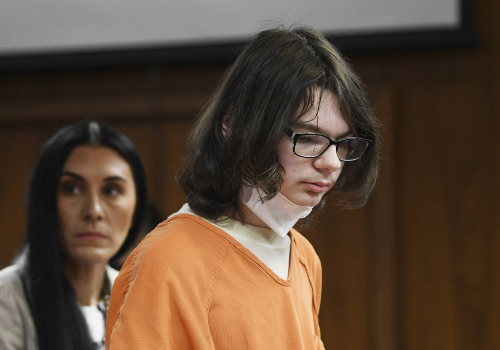Michigan teen pleads guilty to killing 4 in school shooting Michigan teen pleads guilty to killing 4 in school shooting