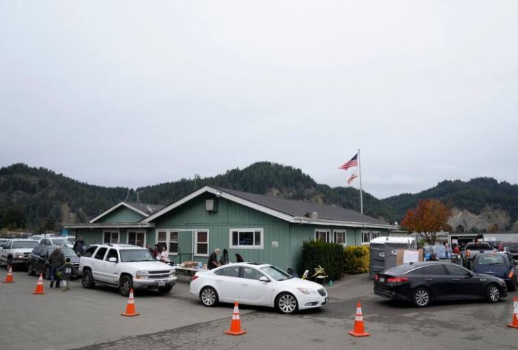 Food relief distribution continues in quake-rattled Humboldt County