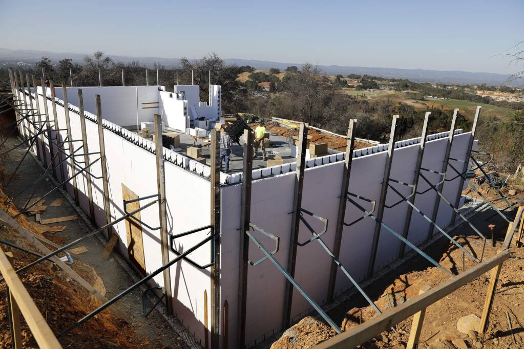 A Few Fountaingrove Fire Survivors Opt To Rebuild Sturdier Homes After Fierce Tubbs Fire